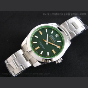 Rolex Milgauss 116400 GV Green Sapphire Edition sku5206