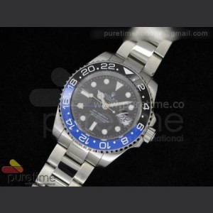 Rolex GMT Master II 116710BLNR Black And Blue Ceramic Bezel A2836 sku4985