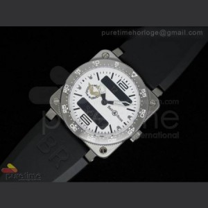 Bell Ross BR 03 Type Aviation SS French Air Force White Dial sku0511