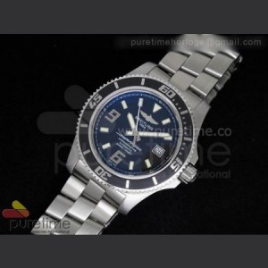 Breitling SuperOcean Abyss Automatic 44mm White Noob Best Edition on SS Bracelet sku0901