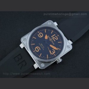 Bell Ross BR 01 92 Orange Dial Limited Edition NEW sku0435