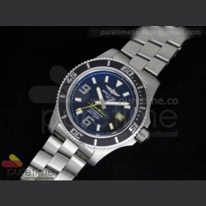 Breitling SuperOcean Abyss Automatic 44mm Yellow Noob Best Edition on SS Bracelet sku0904