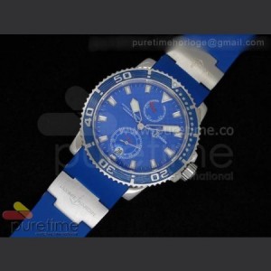 ULYSSE NARDIN Maxi Marine Diver Chronometer SS Blue on Rubber Strap A23J sku4058