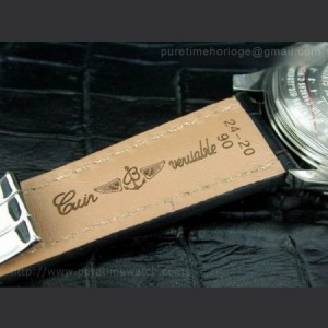 Breitling Croco Leather strap for Deployabt buckle sku0706